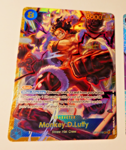 One Piece Card Game Carte Holo Monkey.D.Luffy OP11-118 SEC English Mint - Image 1