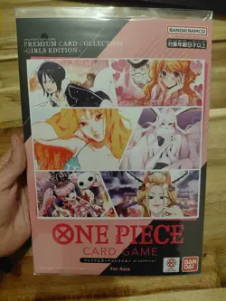 ONE PIECE Card Game Premium Collection Girls Edition For Asia Set of 6 Sealed JP - Image 1