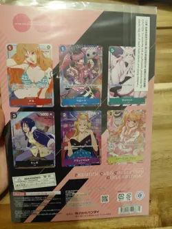 ONE PIECE Card Game Premium Collection Girls Edition For Asia Set of 6 Sealed JP - Image 2