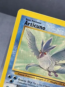 Articuno 17/62 Unlimited Rare Fossil Set Vintage Pokemon 1999 Light Play LP - Image 3