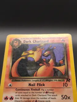 Dark Charizard 21/82 Non Holo Rare Team Rocket - MP - Pokemon TCG - Image 2