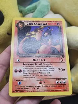 Dark Charizard Non-Holo Rare Team Rocket 21/82 Vintage 2000 Pokemon TCG NM/LP - Image 3