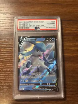 Glaceon V SWSH196 SWSH: Sword & Shield Promo Cards Holo - Image 1