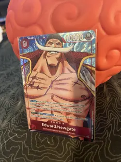 Edward.Newgate (004) (Alternate Art) OP02-004 Paramount War Foil - Image 1