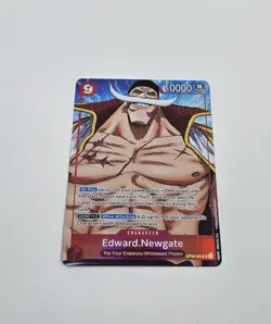 Edward.Newgate 004 Alternate Art OP02-004 Paramount War Foil One Piece - Image 1