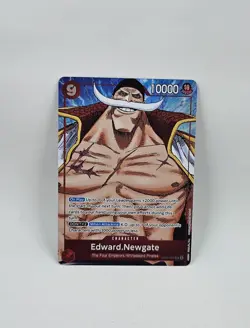 Edward.Newgate 004 Alternate Art OP02-004 Paramount War Foil One Piece - Image 2