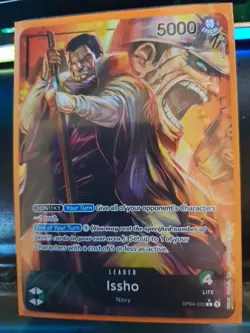 Issho (Alternate Art) OP04-020 Kingdoms of Intrigue Foil - Image 1