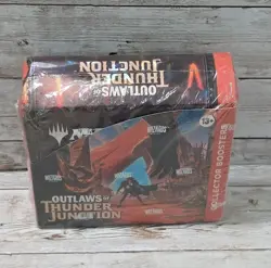 Collector Booster Box Outlaws of Thunder Junction OTJ MTG ⚠damaged Box⚠⚠ - Image 1