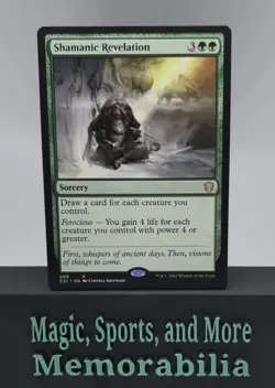 MTG Shamanic Revelation Commander 2021 Regular Rare Magic The Gathering LP - Image 1