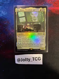 MTG Magic FOIL Mr. House, President and CEO 0007 Universes Beyond: Fallout PIP - Image 1