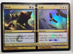 Beck Call - FOIL - Dragon's Maze - Magic the Gathering MTG Nice! - Image 1