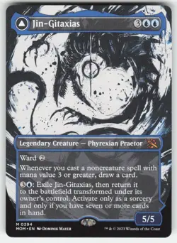 Jin-Gitaxias (Showcase) 294 March of the Machine NM - Image 1