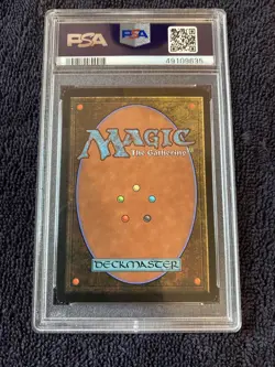 PSA 8 Magic MTG Goblin Bombardment FNM Promos Rare *FOIL* NM-MT Pop 1! - Image 3