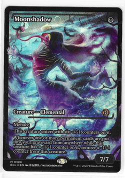 MOONSHADOW ~ NM/M ~ MTG - 0386 ECL Lorwyn Eclipsed SHOWCASE FOIL - Image 1