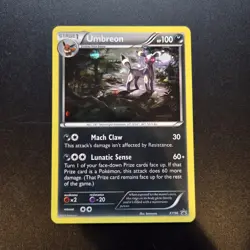 Pokemon Card - 2016 Umbreon XY96 Black Star Promo Holo - NM/Excellent - Image 1