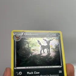 Pokemon TCG Umbreon Black Star Promo XY96 Holo Promo Card - Image 3