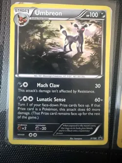 Pokemon TCG Umbreon XY96 XY Black Star Promo Holo Foil Card - Image 1