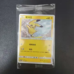 2023 Pokemon S-Chinese Sun Moon Promo A 037/SM-P Pikachu VW ID.3 Limited #1 FM - Image 1