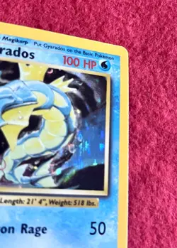 Gyarados Holo 6/102 NM 1999 Pokemon Base Set Unlimited WOTC Vintage Rare - Image 2
