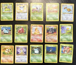 28 Card Lot Pokemon Jungle Unlimited Edition. Rare, Uncommon And Common. - Image 3