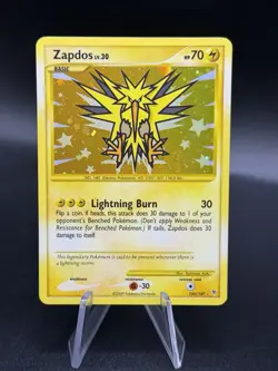 Pokemon TCG Zapdos Holo Secret Rare Card 150/147 Supreme Victors NM EG3 - Image 1