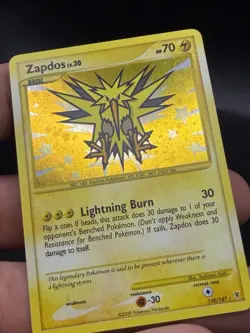Pokemon TCG Zapdos Holo Secret Rare Card 150/147 Supreme Victors NM EG3 - Image 2