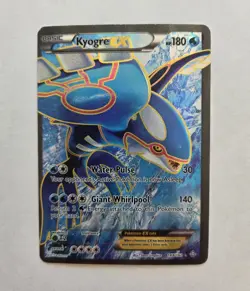 Pokemon TCG Kyogre EX Holo Full Art Primal Clash 148/160 Card - Image 1
