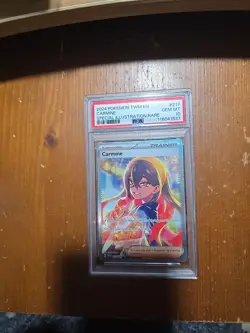 Carmine 217/167 Sir Twilight Masquerade TWM Pokemon Card PSA 10 - Image 1
