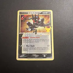 Pokemon TCG Celebrations Promo Greninja Gold Star SWSH144 NM - Image 1