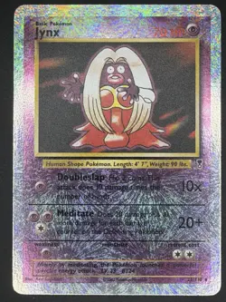 Pokemon Jynx Legendary Collection Reverse Holo Rare 26/110 70 HP Card - Image 1