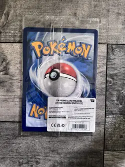 Pokemon x Natural History Museum Pikachu at the Museum Jumbo Promo - FAST SHIP - Image 2