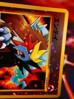 MP JAPANESE Pokemon ENTEI Card PREMIUM FILE 2 Set #244 Neo REVERSE HOLO Swirl#6 - Image 4