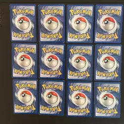Pokemon TCG Jungle Set Pikachu X12 Vintage Cards WOTC - Image 2