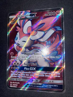 Sylveon GX - 140/145 - Pokemon Guardians Rising Sun Moon Full Art Card NM - Image 3