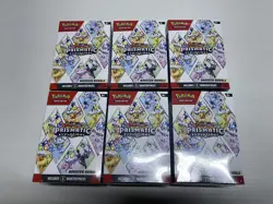 Pokemon TCG: Scarlet & Violet-Prismatic Evolutions 6 Booster Bundle Lot 36 Packs - Image 1