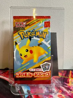 Pokemon Pikachu 020/M-P McDonald's Japanese Promo Pack New & Sealed - Image 1