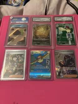 Pokemon TCG Cards Bundle - obsidian flames x6 slabs SIRS ninetales - Image 1