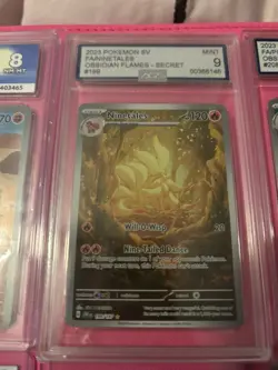 Pokemon TCG Cards Bundle - obsidian flames x6 slabs SIRS ninetales - Image 3