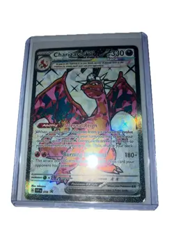 Charizard ex Holo Mint Rare Pokemon Card - Image 1