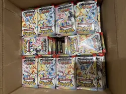 Pokemon TCG Prismatic Evolutions Booster Packs Factory Sealed Lots of 100 Packs - Image 2