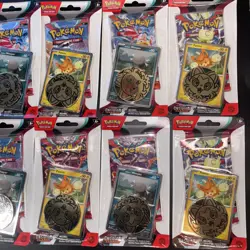 Pokemon Scarlet & Violet Obsidian Flames Checklane Blister Pack Lot Of 10 820650853319 - Image 4