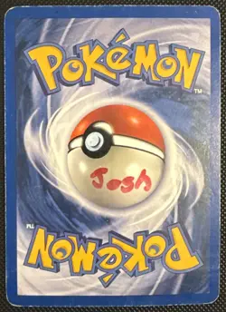 Pokemon TCG Hitmonchan Base Set 7/102 Unlimited WOTC Vintage HP / Damaged - Image 2