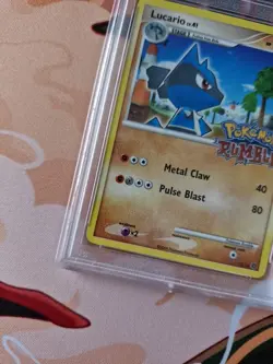PSA 8 lucario 12/16 pokemon rumble - Image 5