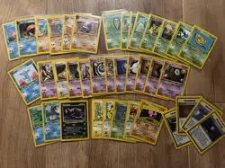 Bundle x38 1st Edition Neo Discovery Pokemon Cards All NM - Image 1