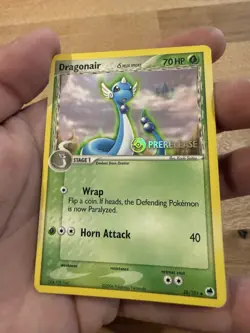 Dragonair (Delta Species) 28/101 Pokemon Dragon Frontiers Prerelease Rare NM/LP - Image 2