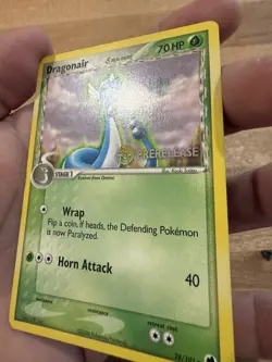 Dragonair (Delta Species) 28/101 Pokemon Dragon Frontiers Prerelease Rare NM/LP - Image 3