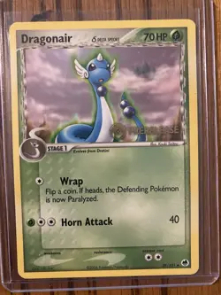 Dragonair 28/101 Prerelease Delta Species EX Dragon Frontiers NM Condition - Image 1