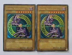 Yugioh Dark Magician SDY-006 Ultra Rare 2 Card Lot - Image 1