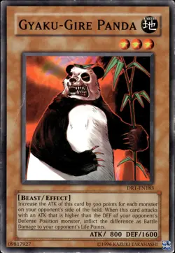 Gyaku-Gire Panda - DR1-EN183 - HP - YuGiOh - Image 1