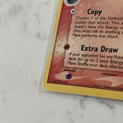 Mew - 3/17 - POP Series 5 - Holo Bleed/inverted Back - Image 3